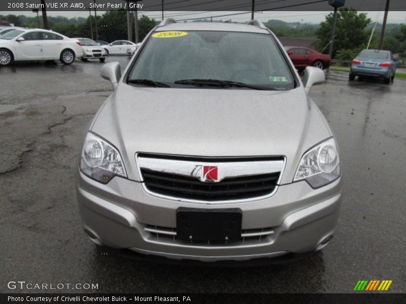 Silver Pearl / Gray 2008 Saturn VUE XR AWD