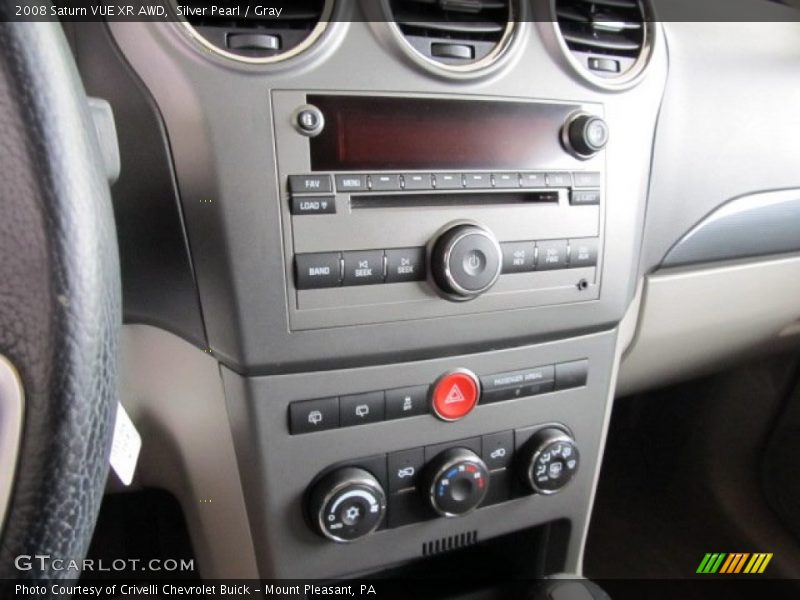 Controls of 2008 VUE XR AWD