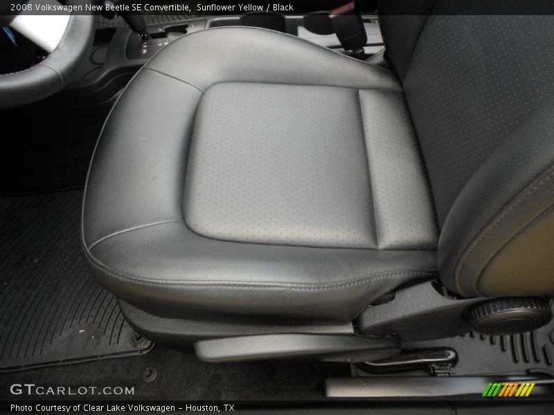 Sunflower Yellow / Black 2008 Volkswagen New Beetle SE Convertible