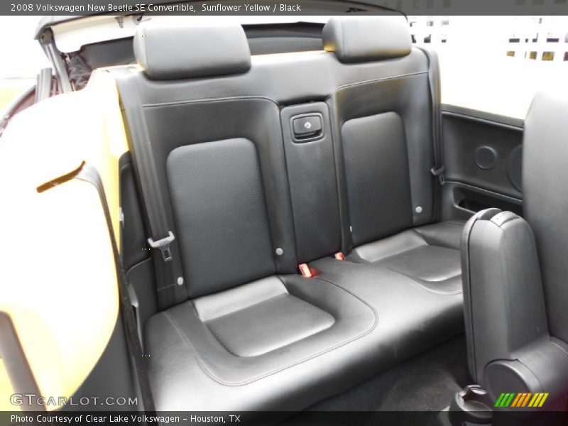 Sunflower Yellow / Black 2008 Volkswagen New Beetle SE Convertible