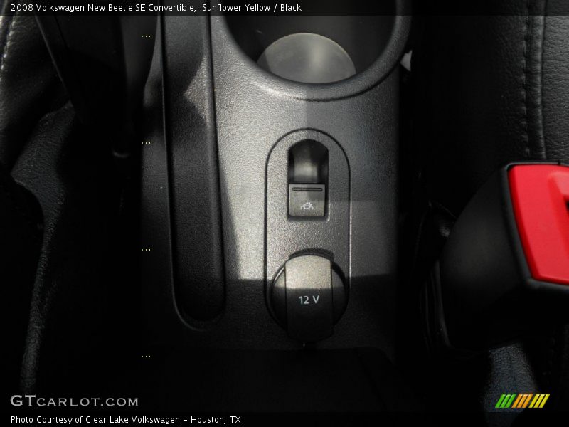 Sunflower Yellow / Black 2008 Volkswagen New Beetle SE Convertible