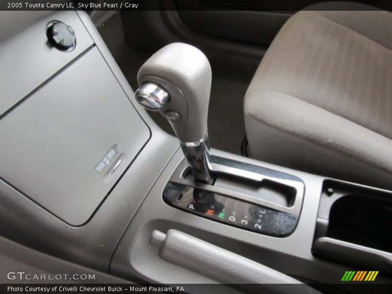 Sky Blue Pearl / Gray 2005 Toyota Camry LE