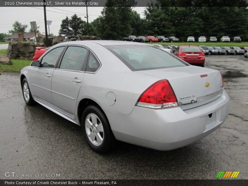 Silver Ice Metallic / Gray 2010 Chevrolet Impala LT