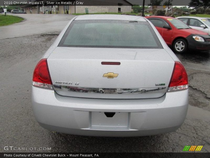 Silver Ice Metallic / Gray 2010 Chevrolet Impala LT