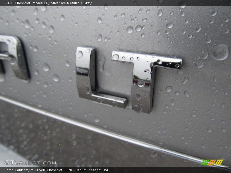 Silver Ice Metallic / Gray 2010 Chevrolet Impala LT