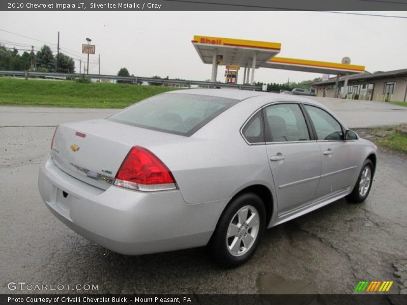 Silver Ice Metallic / Gray 2010 Chevrolet Impala LT