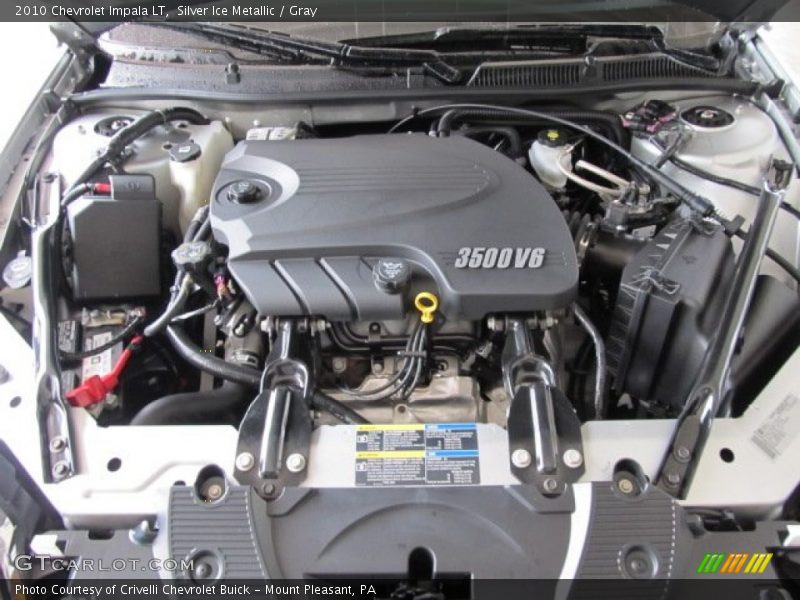 Silver Ice Metallic / Gray 2010 Chevrolet Impala LT