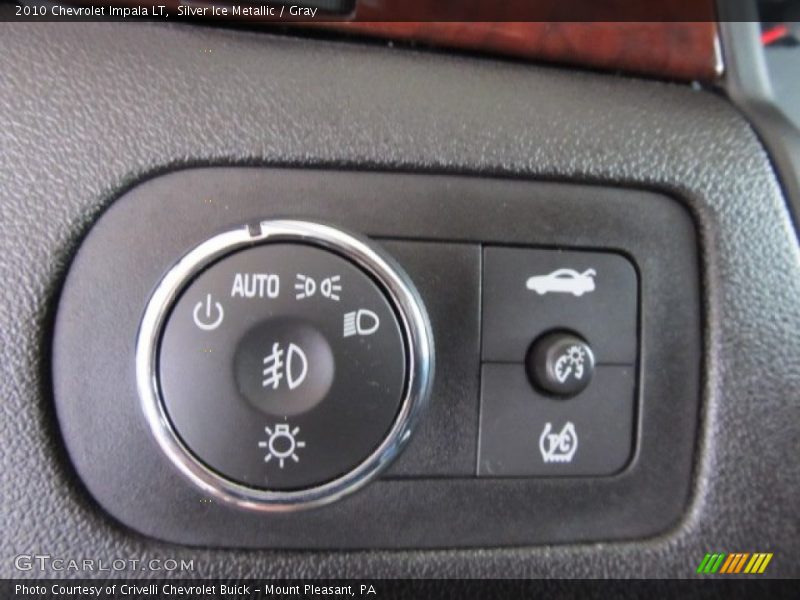 Silver Ice Metallic / Gray 2010 Chevrolet Impala LT