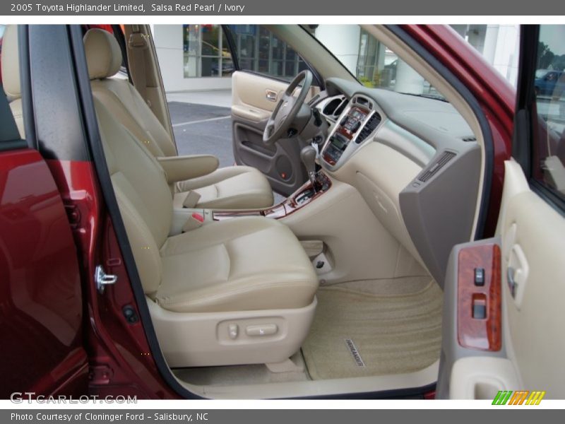 Salsa Red Pearl / Ivory 2005 Toyota Highlander Limited
