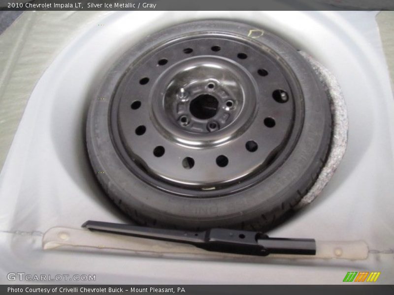 Silver Ice Metallic / Gray 2010 Chevrolet Impala LT