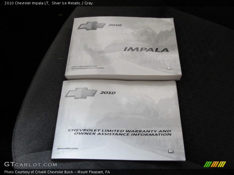 Silver Ice Metallic / Gray 2010 Chevrolet Impala LT