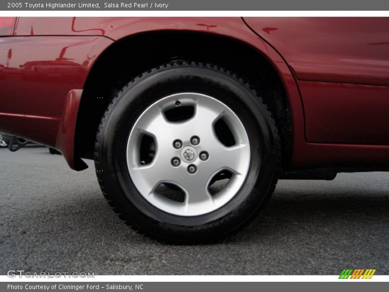Salsa Red Pearl / Ivory 2005 Toyota Highlander Limited