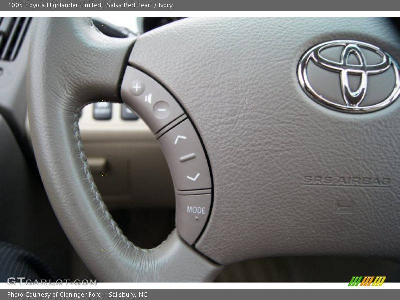 Salsa Red Pearl / Ivory 2005 Toyota Highlander Limited