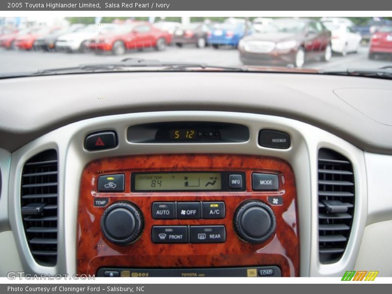 Salsa Red Pearl / Ivory 2005 Toyota Highlander Limited