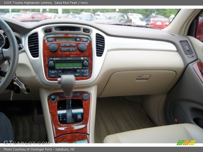 Salsa Red Pearl / Ivory 2005 Toyota Highlander Limited