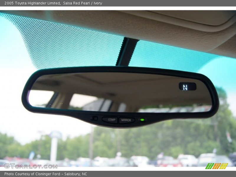 Salsa Red Pearl / Ivory 2005 Toyota Highlander Limited