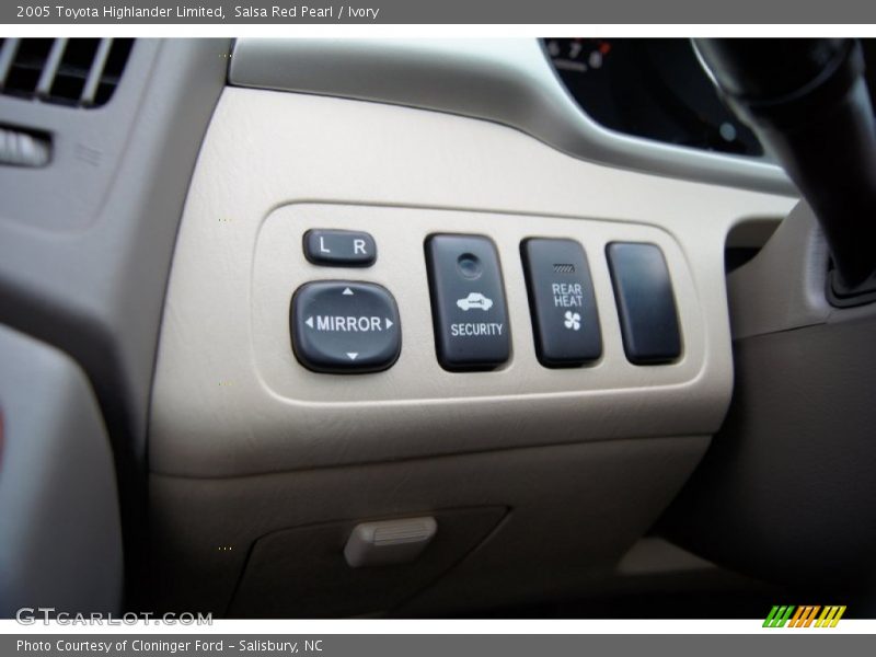 Salsa Red Pearl / Ivory 2005 Toyota Highlander Limited
