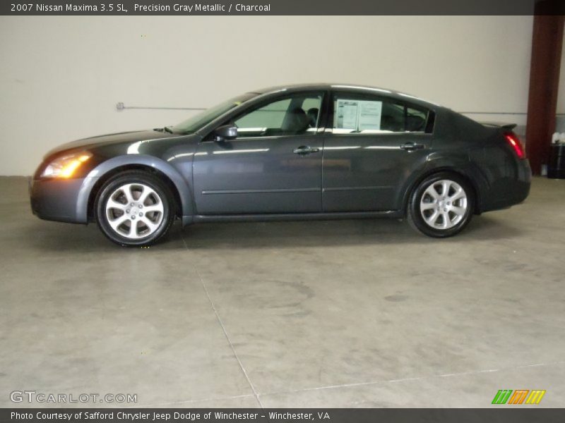 Precision Gray Metallic / Charcoal 2007 Nissan Maxima 3.5 SL