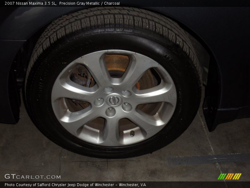 Precision Gray Metallic / Charcoal 2007 Nissan Maxima 3.5 SL