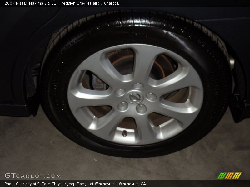 Precision Gray Metallic / Charcoal 2007 Nissan Maxima 3.5 SL