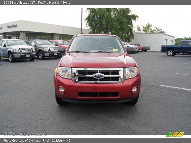 Redfire Metallic / Stone 2008 Ford Escape XLT