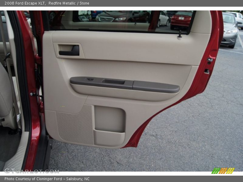 Redfire Metallic / Stone 2008 Ford Escape XLT
