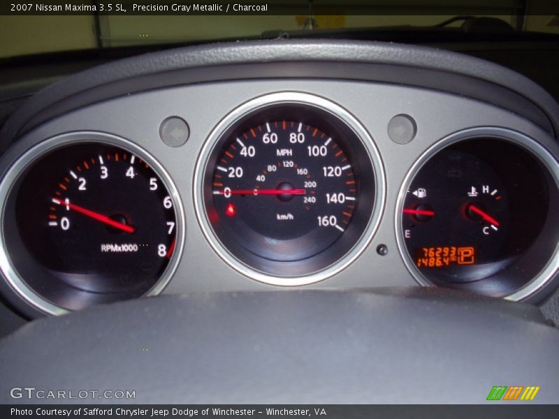 Precision Gray Metallic / Charcoal 2007 Nissan Maxima 3.5 SL