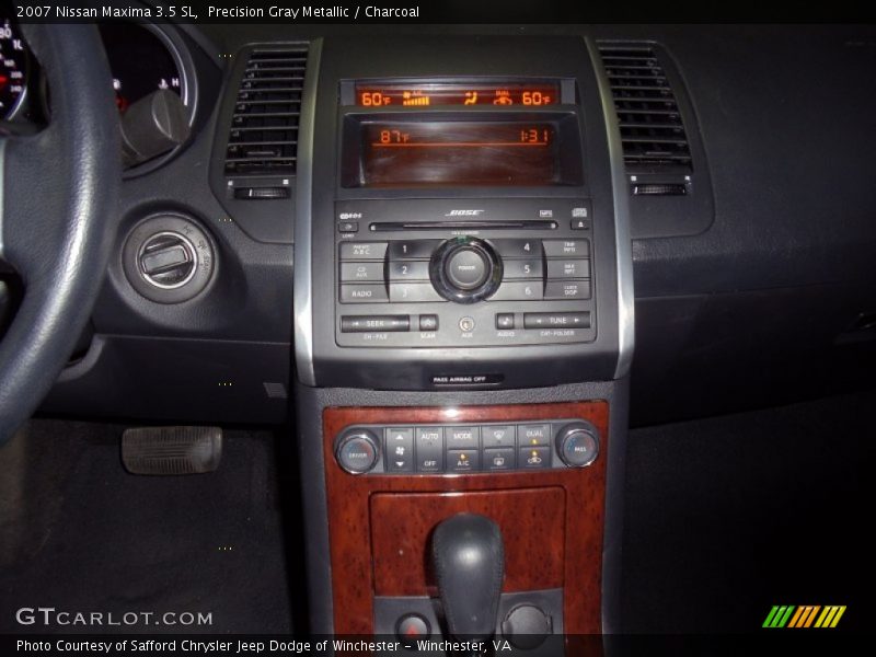 Precision Gray Metallic / Charcoal 2007 Nissan Maxima 3.5 SL