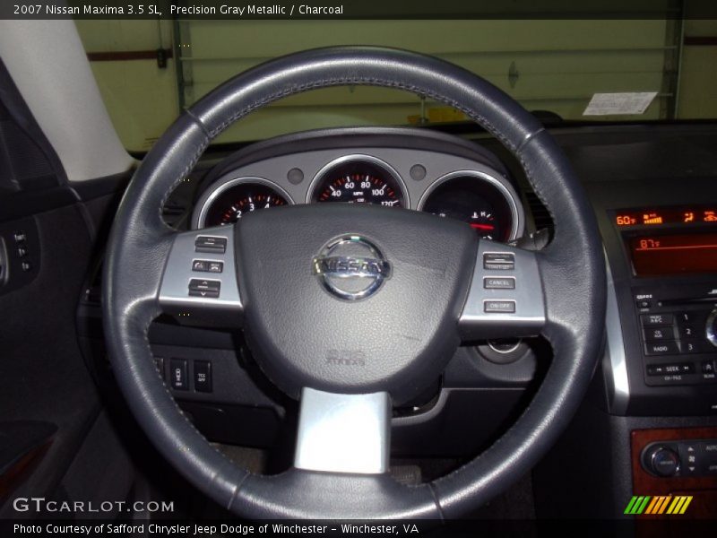 Precision Gray Metallic / Charcoal 2007 Nissan Maxima 3.5 SL