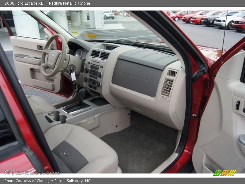 Redfire Metallic / Stone 2008 Ford Escape XLT