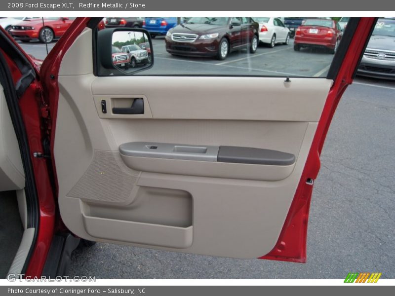 Redfire Metallic / Stone 2008 Ford Escape XLT