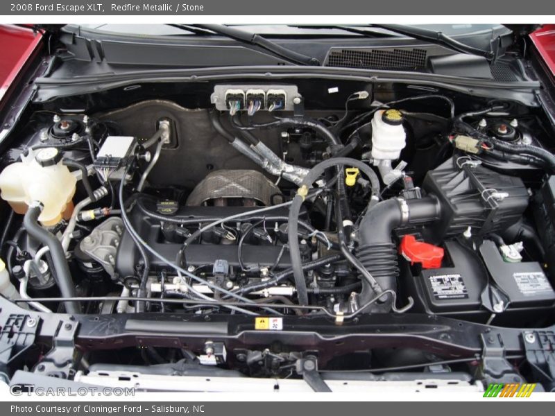 Redfire Metallic / Stone 2008 Ford Escape XLT