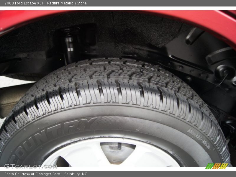 Redfire Metallic / Stone 2008 Ford Escape XLT