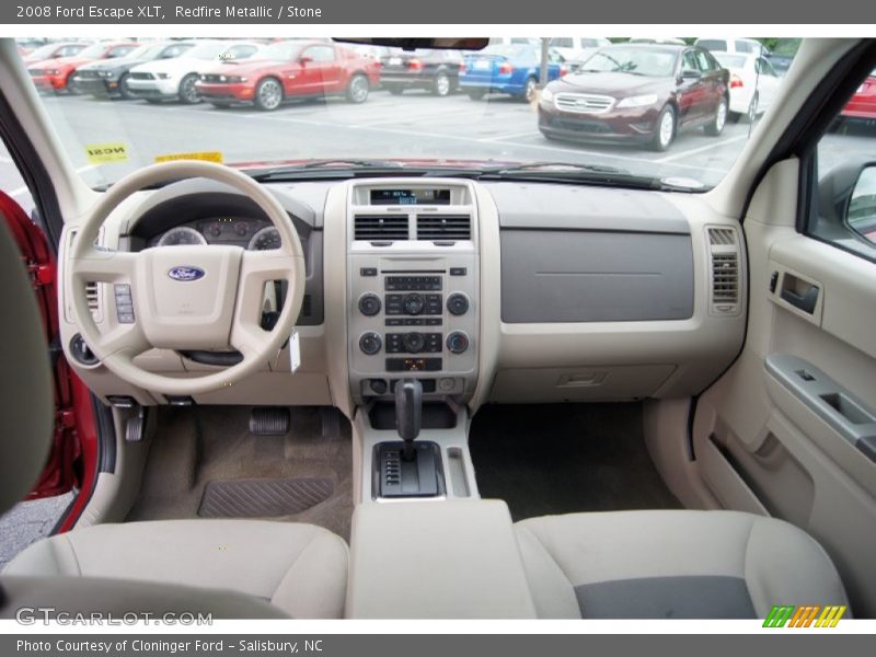 Redfire Metallic / Stone 2008 Ford Escape XLT