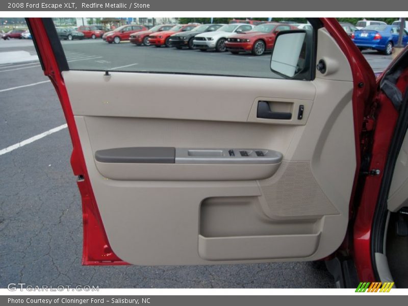 Redfire Metallic / Stone 2008 Ford Escape XLT