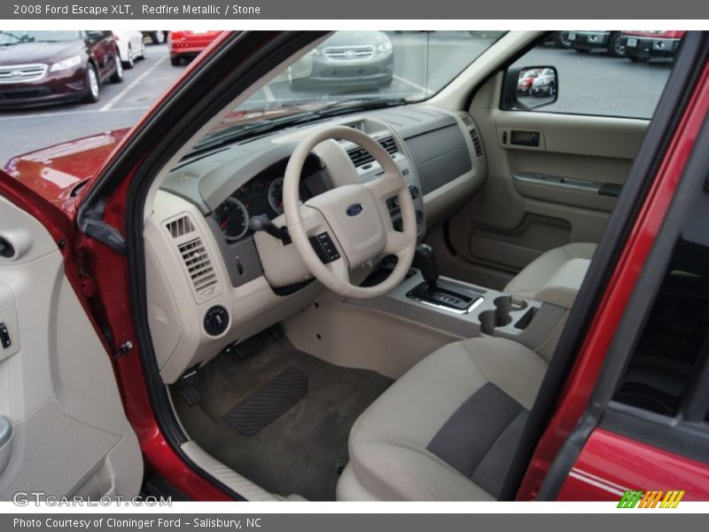Redfire Metallic / Stone 2008 Ford Escape XLT