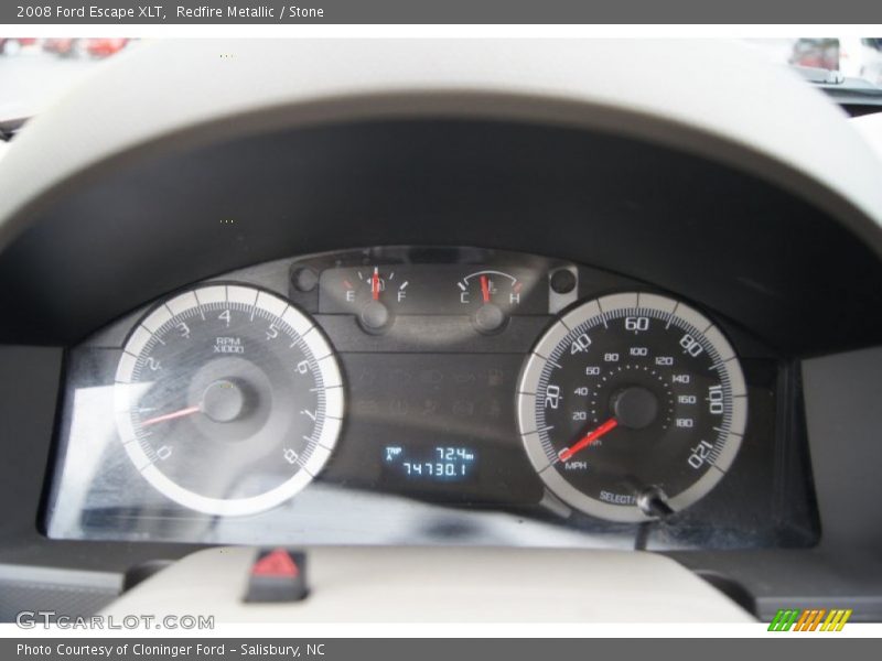 Redfire Metallic / Stone 2008 Ford Escape XLT
