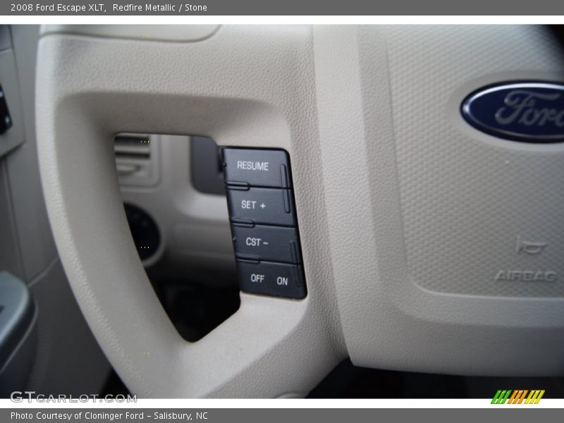 Redfire Metallic / Stone 2008 Ford Escape XLT