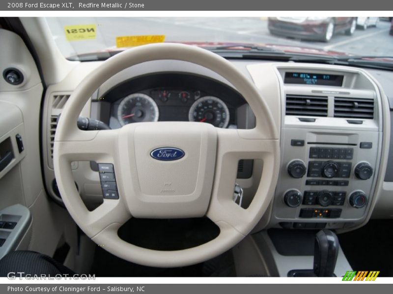 Redfire Metallic / Stone 2008 Ford Escape XLT
