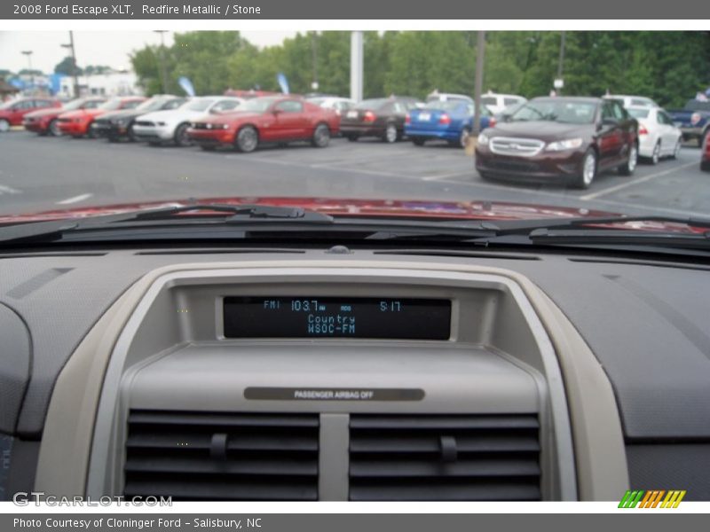 Redfire Metallic / Stone 2008 Ford Escape XLT