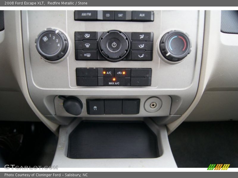 Redfire Metallic / Stone 2008 Ford Escape XLT