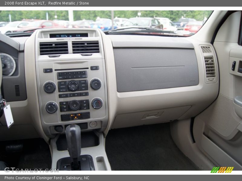 Redfire Metallic / Stone 2008 Ford Escape XLT