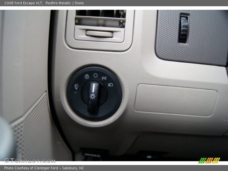 Redfire Metallic / Stone 2008 Ford Escape XLT