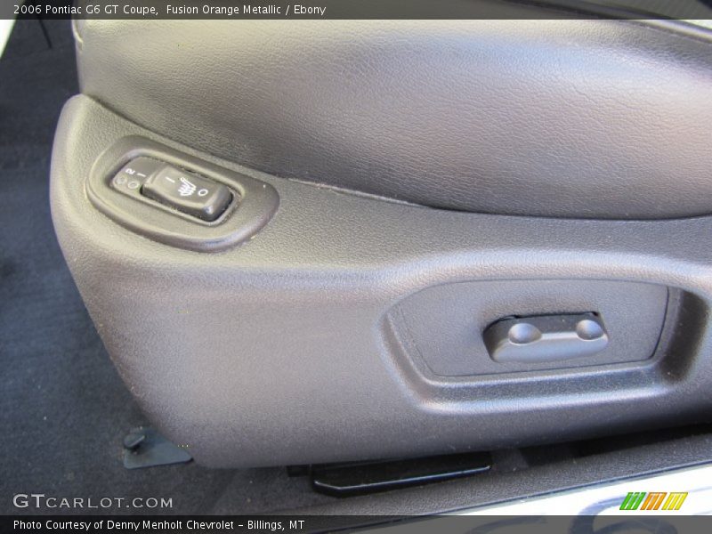 Fusion Orange Metallic / Ebony 2006 Pontiac G6 GT Coupe