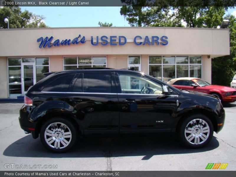 Black Clearcoat / Light Camel 2008 Lincoln MKX