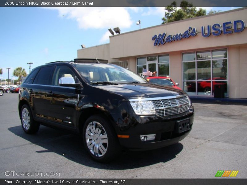 Black Clearcoat / Light Camel 2008 Lincoln MKX