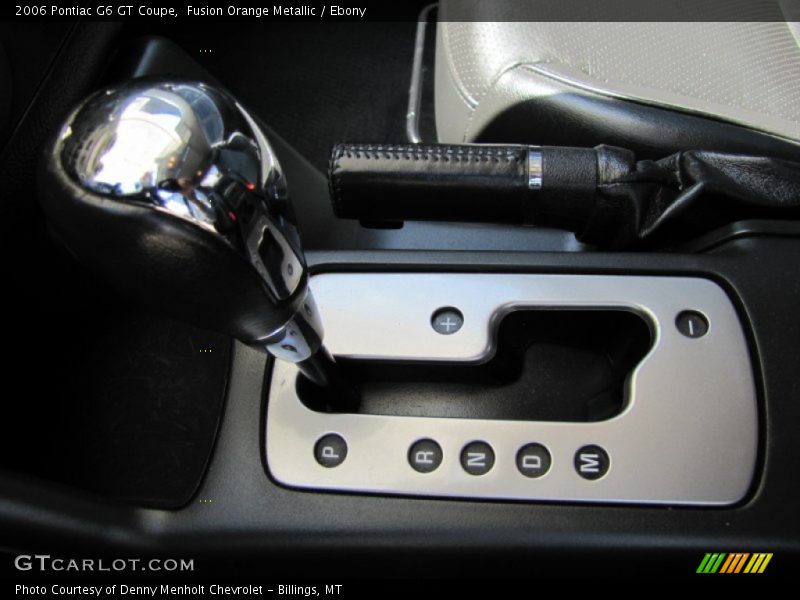 Fusion Orange Metallic / Ebony 2006 Pontiac G6 GT Coupe