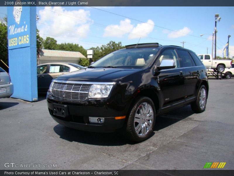 Black Clearcoat / Light Camel 2008 Lincoln MKX
