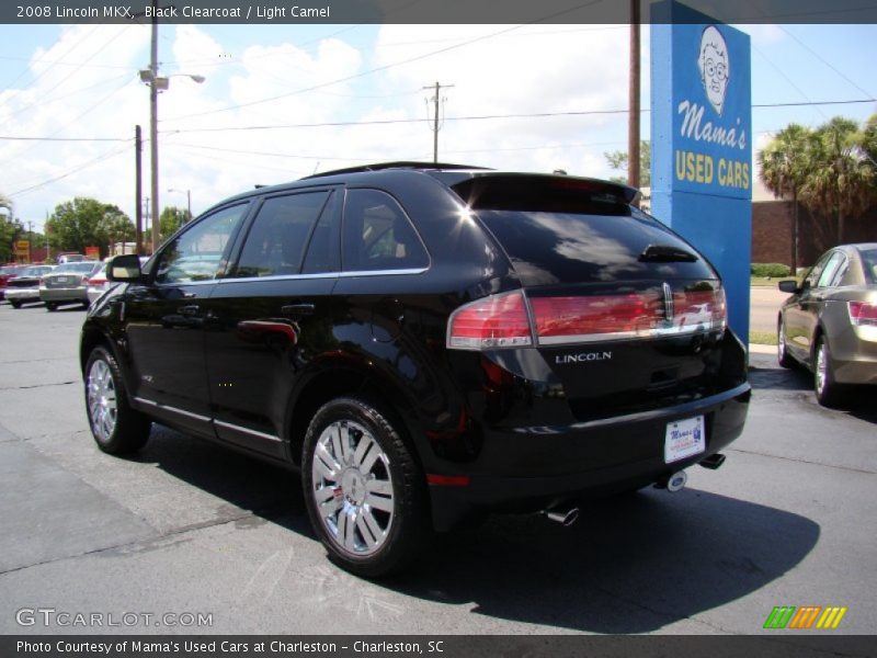 Black Clearcoat / Light Camel 2008 Lincoln MKX