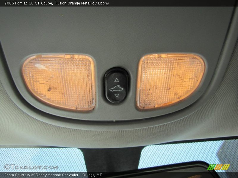 Fusion Orange Metallic / Ebony 2006 Pontiac G6 GT Coupe